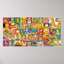 Poster de la colección de la cubierta de Garfield posters