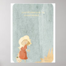 Poster de la confianza de la confabulación