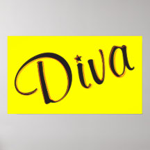 Poster de la diva