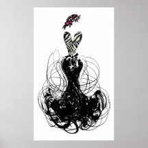 Poster de la diva de la moda
