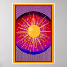 Poster de la energía radiante