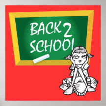 Poster de la escuela de la parte posterior 2