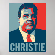 Poster de la esperanza de Chris Christie