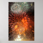 Poster de la exhibición de los fuegos artificiales