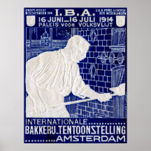 Poster de la expo de la hornada de 1914 holandeses