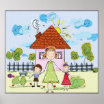 Poster de la familia del Doodle