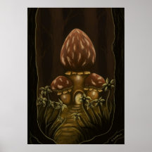 poster de la fantasía de la casa de la seta