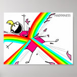 Poster de la felicidad
