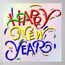 Poster de la Feliz Año Nuevo