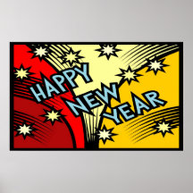 Poster de la Feliz Año Nuevo