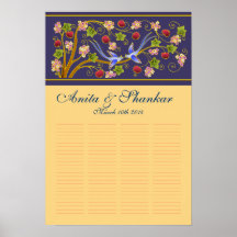 Poster de la firma de 100 huéspedes con los Lovebi