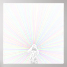 Poster de la foto de Starburst, 16" x 16" lona sup