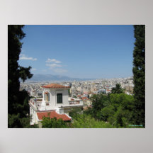 Poster de la fotografía de Atenas Grecia