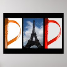 Poster de la fotografía del alfabeto del "PAPÁ"