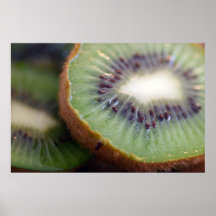Poster de la fruta de kiwi