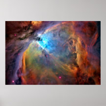 Poster de la galaxia del espacio de la nebulosa de