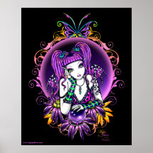 Poster de la hada del arco iris de Emilicous