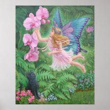 Poster de la hada del vuelo