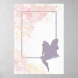 Poster de la hada y de las estrellas