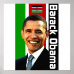 Poster de la herencia del Kenyan de Obama