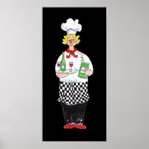 Poster de la impresión del cocinero de la degustac