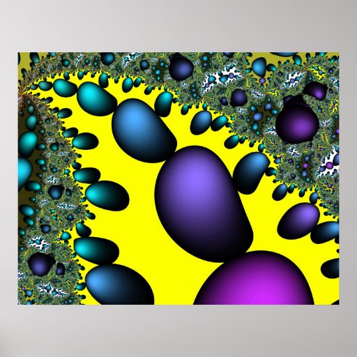 Poster de la impresión: Rocas Morphing del río