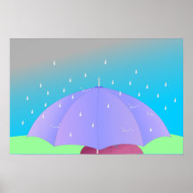 Poster de la lluvia de la madrugada
