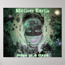 Poster de la madre tierra sin palabras