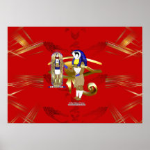 Poster de la magia del Cartouche de Horus
