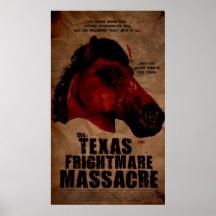 Poster de la masacre de Tejas Frightmare
