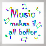 Poster de la música