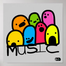 Poster de la música