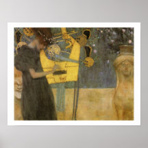 Poster de la música del ~ de Klimt