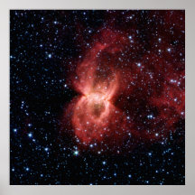 Poster de la nebulosa de la viuda negra