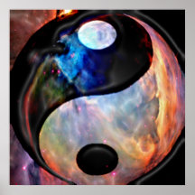 Poster de la nebulosa de Yin Yang