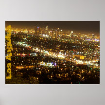 Poster de la pared del LA