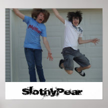 Poster de la pera de Slothy