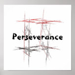 Poster de la perseverencia de los artes marciales