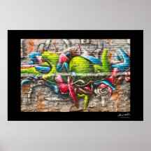 Poster de la pintada
