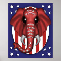 Poster de la "plataforma republicana"