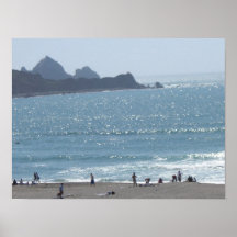 Poster de la playa