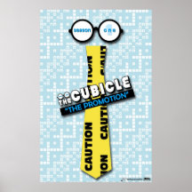 Poster "de la promoción" del "theCUBICLE "
