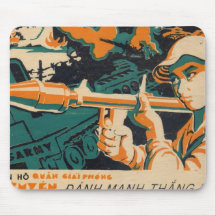 Poster de la propaganda alfombrillas de ratón