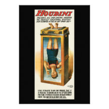 Poster de la publicidad de Houdini, 1913 Comunicados Personales