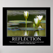 Poster de la REFLEXIÓN - Lillies (de motivación)