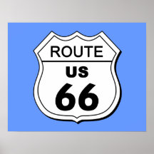 Poster de la ruta 66