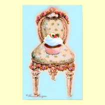 Poster de la silla de la magdalena y del Victorian posters