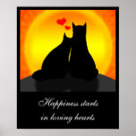 Poster de la tarjeta del día de San Valentín del g