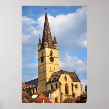 Poster de la torre de Sibiu