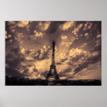 Poster de la torre Eiffel